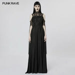 Gothic Majesty Maxi Dress - PunkRave