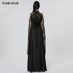 Gothic Majesty Maxi Dress - PunkRave