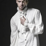 Gothic Ruffled shirt - PunkRave
