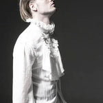 Gothic Ruffled shirt - PunkRave