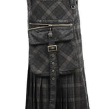 Gothic plaid kilt - PunkRave