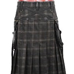 Gothic plaid kilt - PunkRave