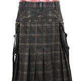Gothic plaid kilt - PunkRave