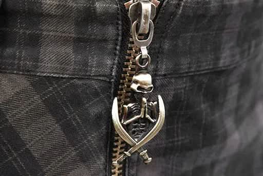 Gothic plaid kilt - PunkRave