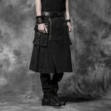 Gothic plaid kilt - PunkRave