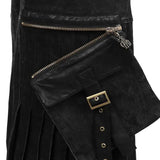 Gothic plaid kilt - PunkRave