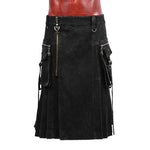 Gothic plaid kilt - PunkRave