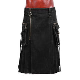 Gothic plaid kilt - PunkRave