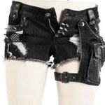Gothic visual kei mini shorts My Store