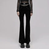 Gravebloom Velvet Pants - PunkRave