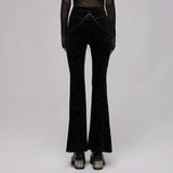 Gravebloom Velvet Pants - PunkRave