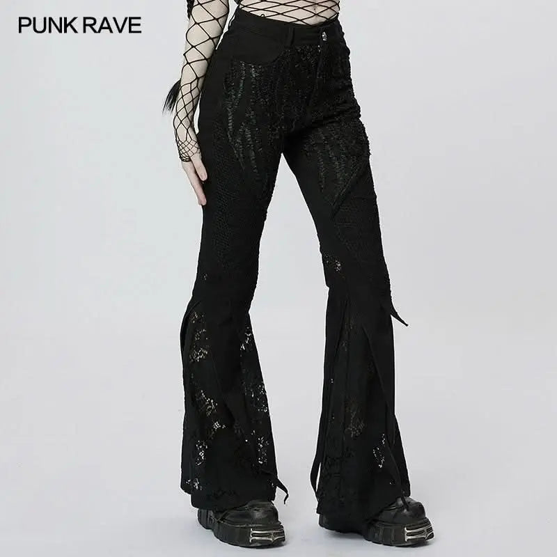 Grim Serenity - Flared Trousers - PunkRave