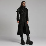 Grimspine Longline Gothic Coat PunkRave