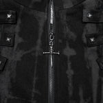 Grimspine Longline Gothic Coat PunkRave