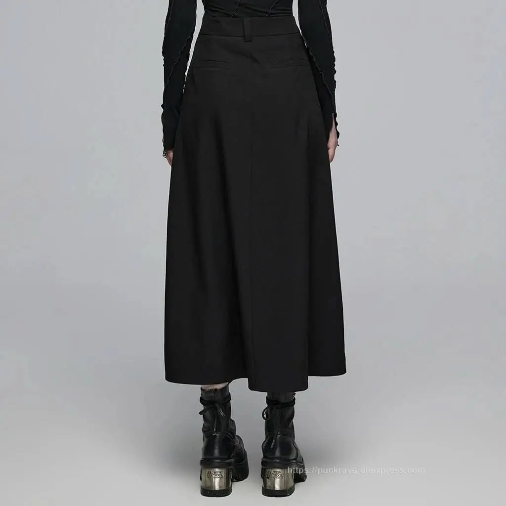 Grunge Garb Maxi Skirt - PunkRave