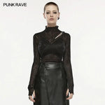 Grunge Groove - Cheongsam Top - PunkRave