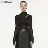 Grunge Groove - Cheongsam Top - PunkRave