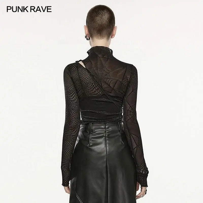 Grunge Groove - Cheongsam Top - PunkRave