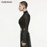 Grunge Groove - Cheongsam Top - PunkRave