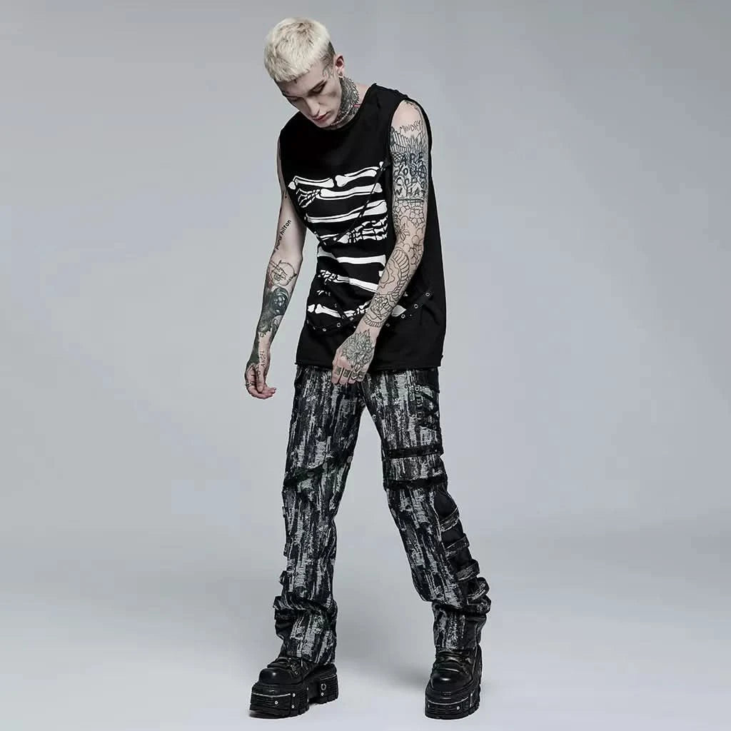 Faustus Straight Fit Pants - PunkRave