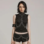 Heaven's Fall Chain Body Harness - PunkRave