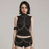 Heaven's Fall Chain Body Harness - PunkRave