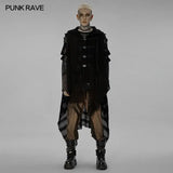 Hellion Distressed Mesh Jacket - PunkRave