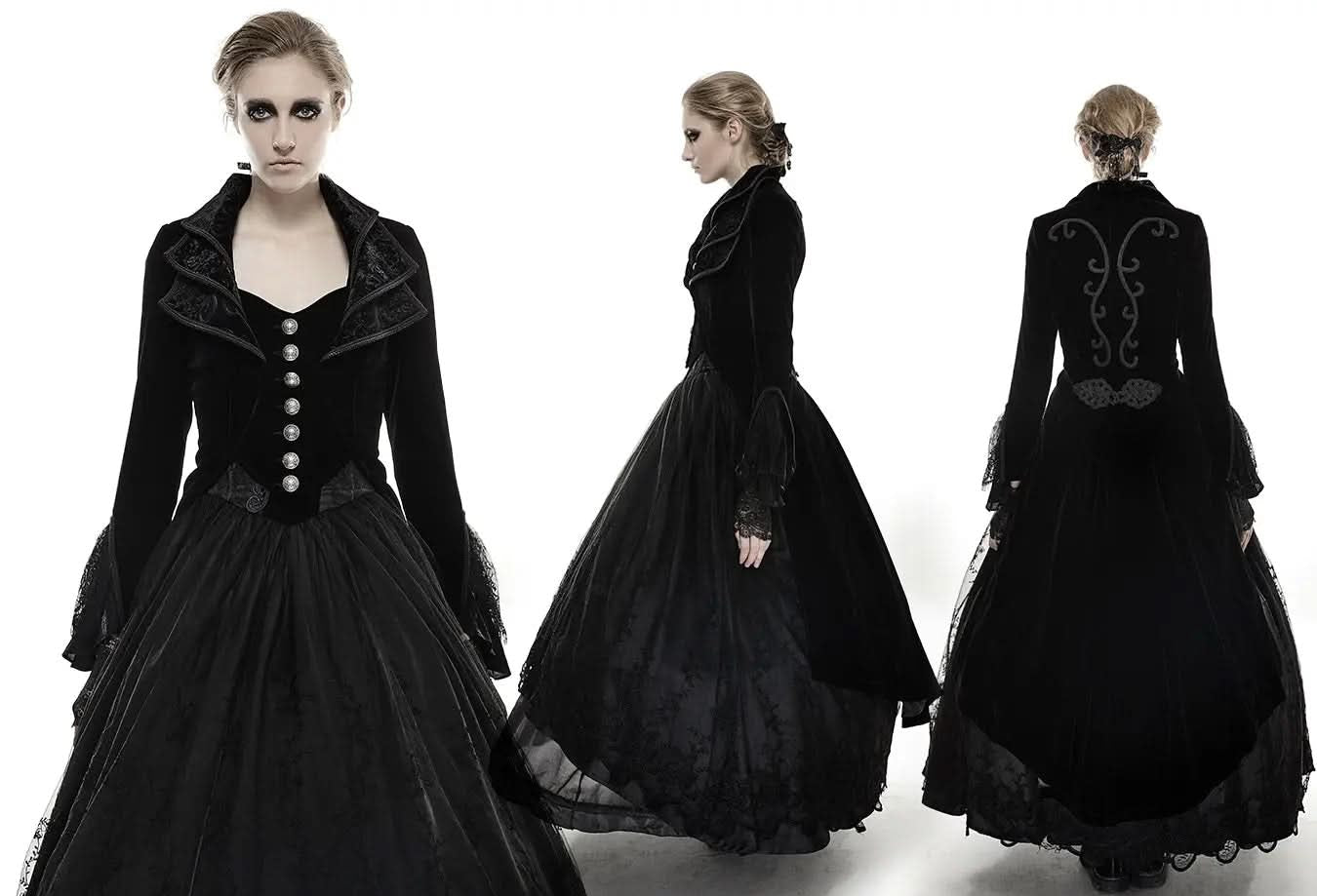 Her Majesty's Gothic Dress
