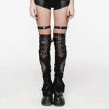 Hierophant PU Leg Warmers PunkRave