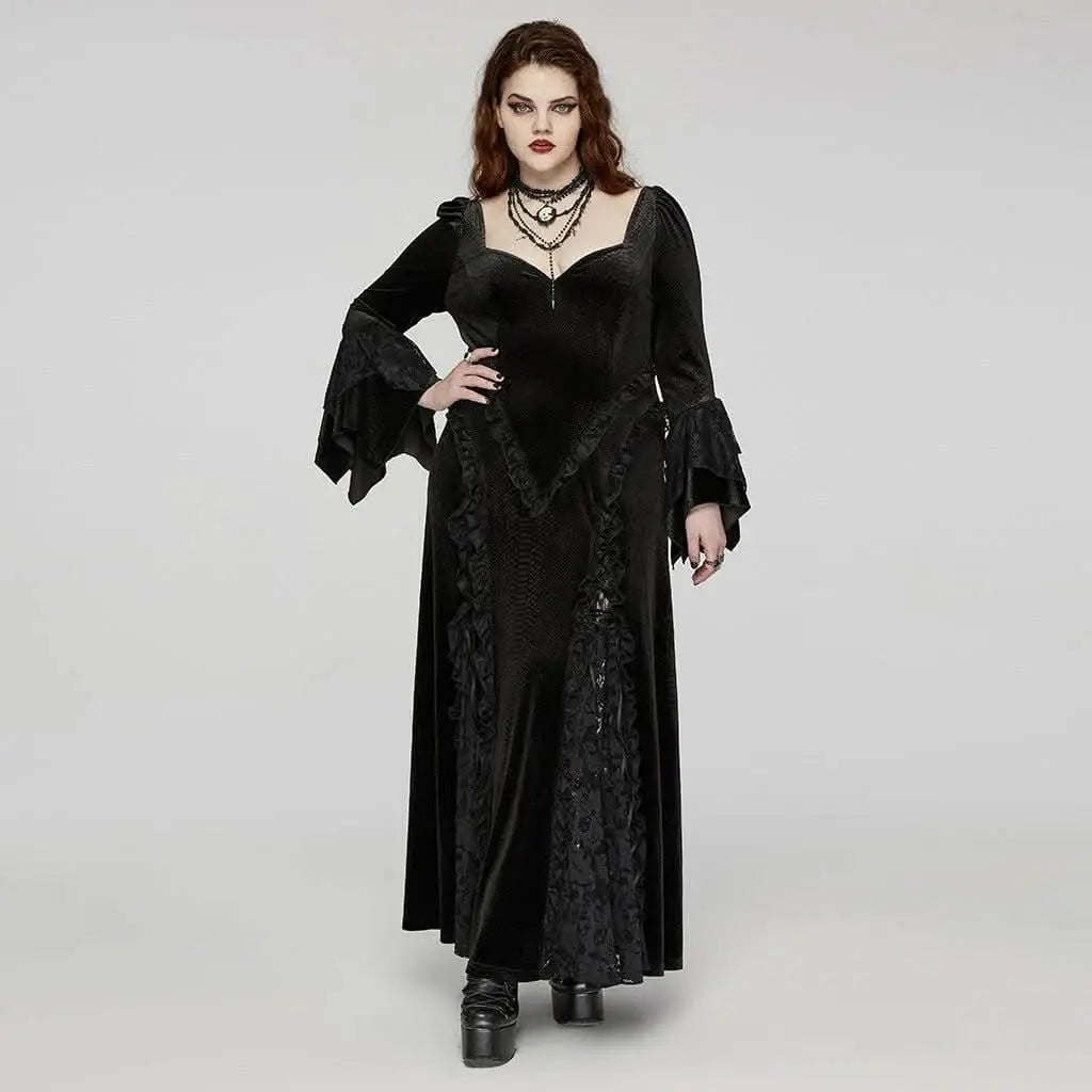 Hypogeum Maxi Dress - PunkRave