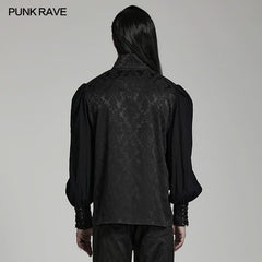Sargeist Printed Waistcoat - PunkRave