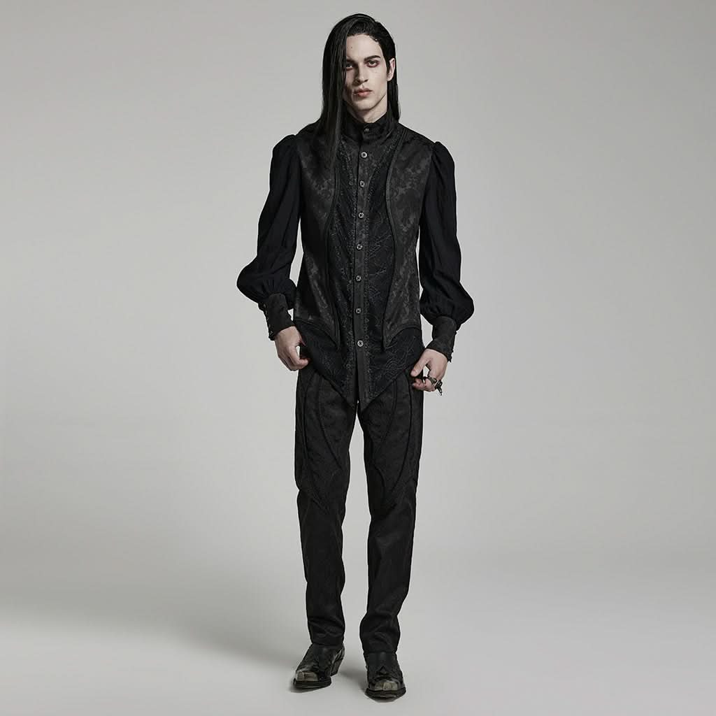 Sargeist Printed Waistcoat - PunkRave