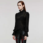 Ivory Mesh Top PunkRave