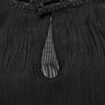 Ivory Mesh Top PunkRave