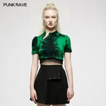 Jasmine Tie-Dyed Crop Top - PunkRave