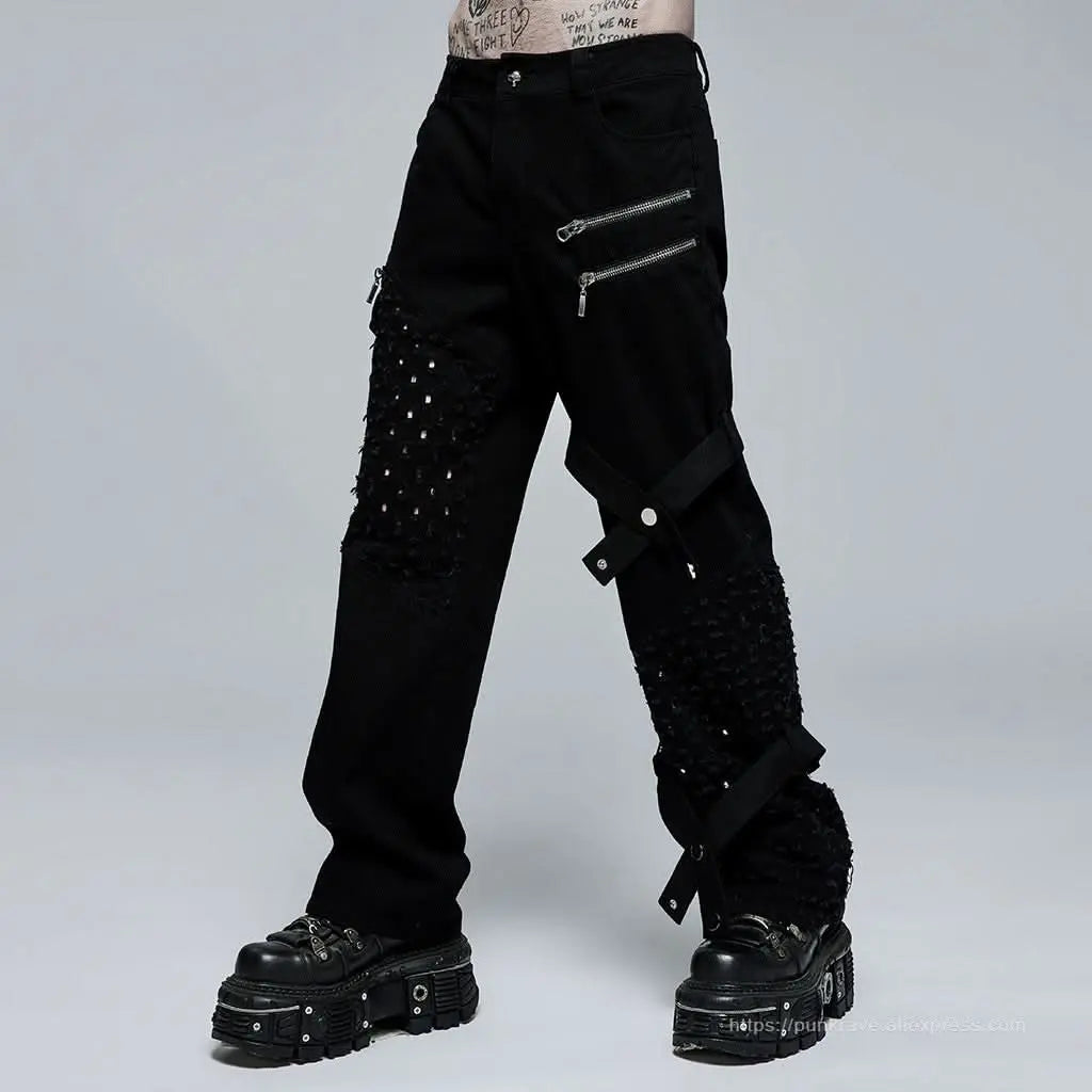Judas Distressed Trousers - PunkRave