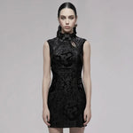Kill Bill Cheongsam Mini Dress - PunkRave