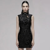 Kill Bill Cheongsam Mini Dress - PunkRave