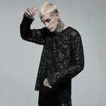 Killing Moon Mesh Skull Tee - PunkRave