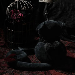 Liquorice Kitty Plush - PunkRave