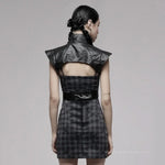 Live Wire PU Cropped Jacket - PunkRave