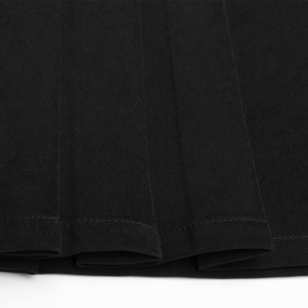 Locked Up Skirt - Black - PunkRave