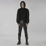 Lucifer Floral Waistcoat (Black) - PunkRave