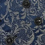 Lucifer Floral Waistcoat (Blue) My Store