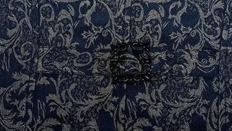 Lucifer Floral Waistcoat (Blue) My Store