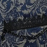 Lucifer Floral Waistcoat (Blue) My Store