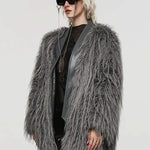 Lunar Curses Fur Coat - PunkRave