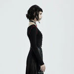 Macabre Crop Top - PunkRave