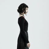 Macabre Crop Top - PunkRave