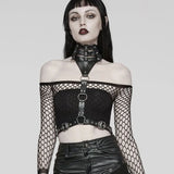 Macabre Majesty PU Harness - PunkRave